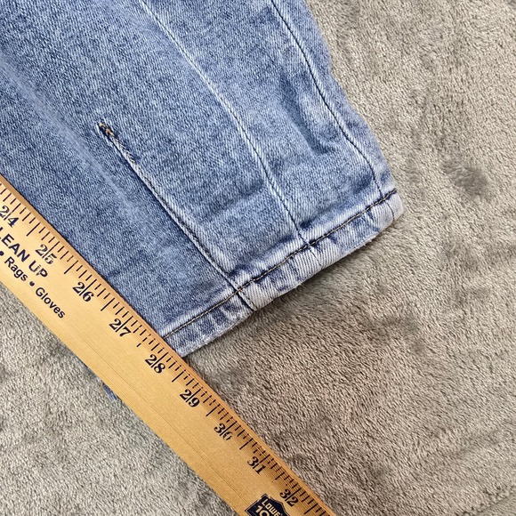 Walker Rose x Risen Jeans Barrel Leg High Rise Women 3/26 Salt Tree Stretch - Picture 8 of 16